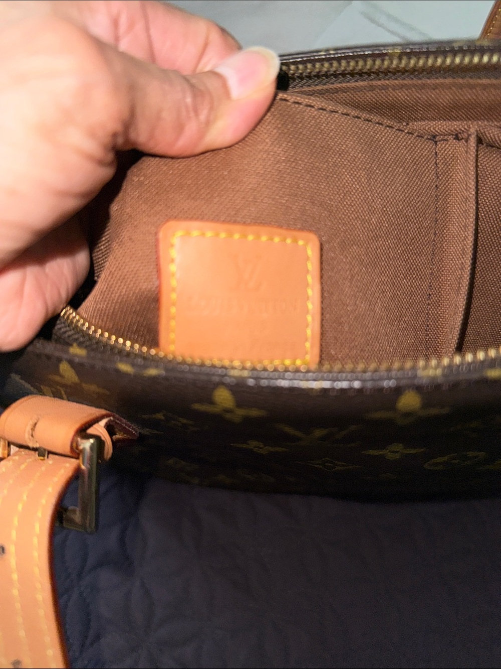 Brown Monogram bag - Picture 8 of 10